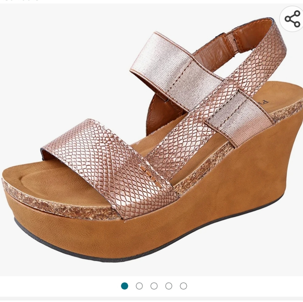 Pierre Dumas  Hester 7½ platform wedge